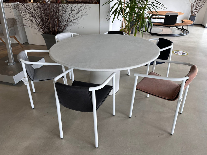 Net-Echt Net-Echt, Model Rond/Duct diningset showroomaanbieding