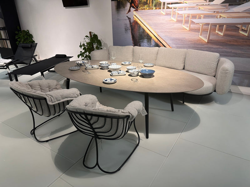 Royal Botania Royal Botania, Styletto-Organix-Folia low diningset showroomaanbieding