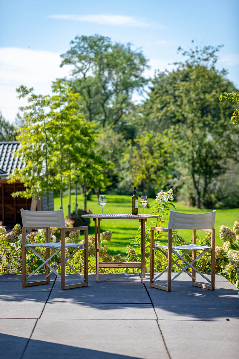 Traditional teak, Sofia Director stoel, Leverbaar in meerdere kleuren