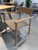 Traditional Teak showmodel Traditional Teak, Luna - Carmen diningset showroomaanbieding