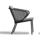 Todus Condor loungestoel met arm. Verkrijgbaar in meerdere kleuren frame's en met meerdere kleuren kussens.