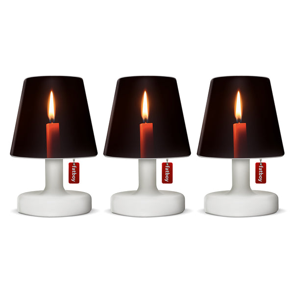 Fatboy oplaadbare lamp, Edison The Mini (set van 3 lampjes) + gratis mini Cappie Candles (3 stuks) twv € 22,50