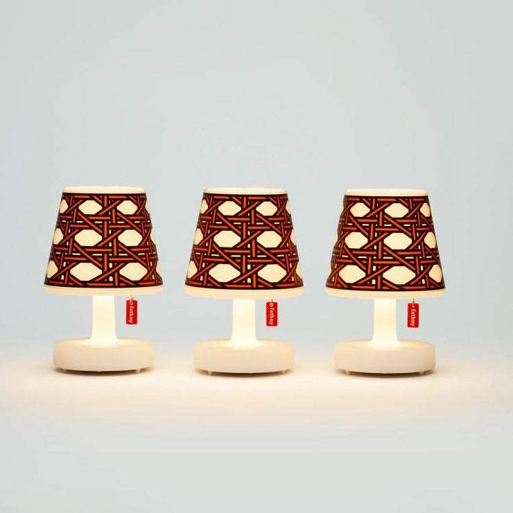 Fatboy oplaadbare lamp, Edison The Mini (set van 3 lampjes) + gratis mini Cappies mikado pumpkin orange
