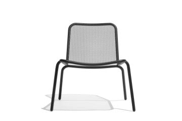 Todus Starling lounge stoel zonder armleuning. Verkrijgbaar in meerdere kleuren frame's en optionele kussens.