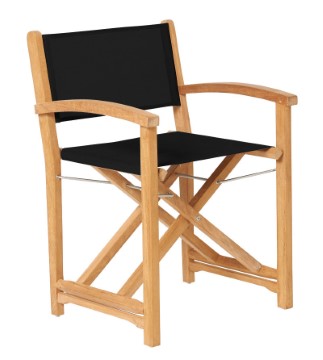 Traditional teak, Kate directeur stoel, verkrijgbaar in meerdere kleuren