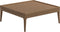 Gloster Lima salon tafel, verkrijgbaar met of zonder glas blad