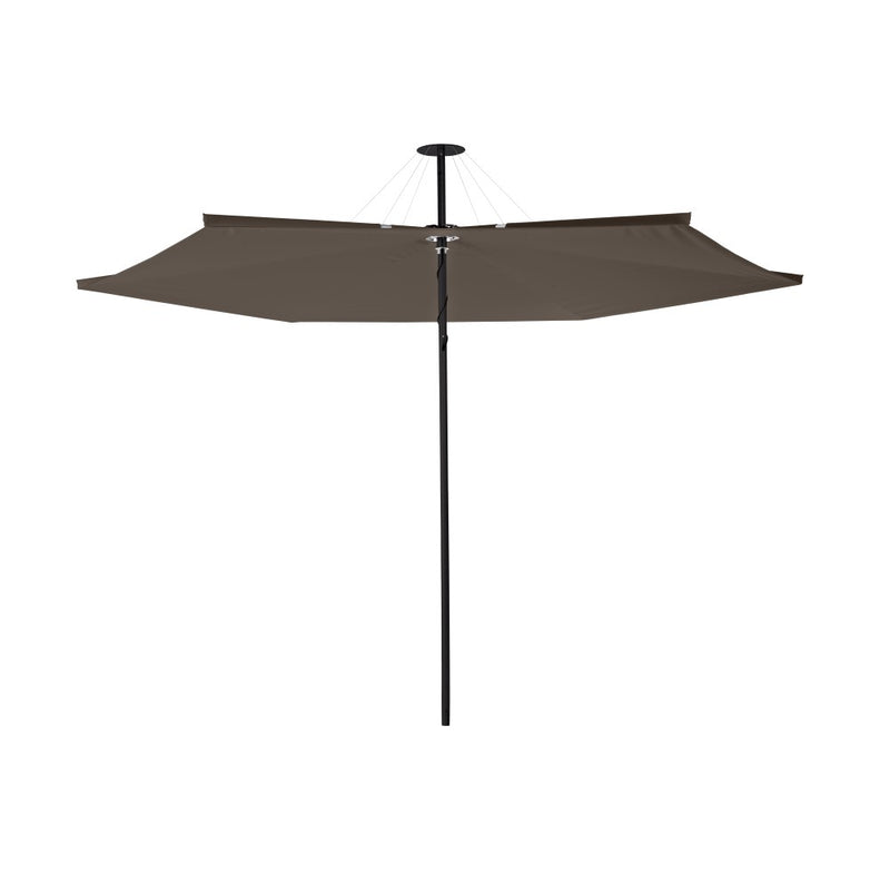 Umbrosa, Infina aluminium midden stokparasol. Diverse afmetingen en keuze uit 14 kleuren parasoldoek