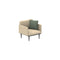 Royal Botania Styletto Lounge stoel. Leverbaar in drie kleuren frames en verschillende kleuren stofferingen.