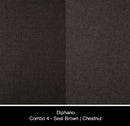 Diphano, Diamond tweezitter stapelbare loungebank, verkrijgbaar in meerdere kleuren