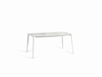 Diphano Tafel 164 cm x 96 cm / Wit / Ceramic Carrara white Diphano, Icon eettafel, verkrijgbaar in meerdere afmetingen en varianten