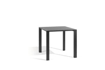 Diphano Tafel Lava Diphano, Metris eettafel 80 x 80 cm, verkrijgbaar in de kleur wit en lava