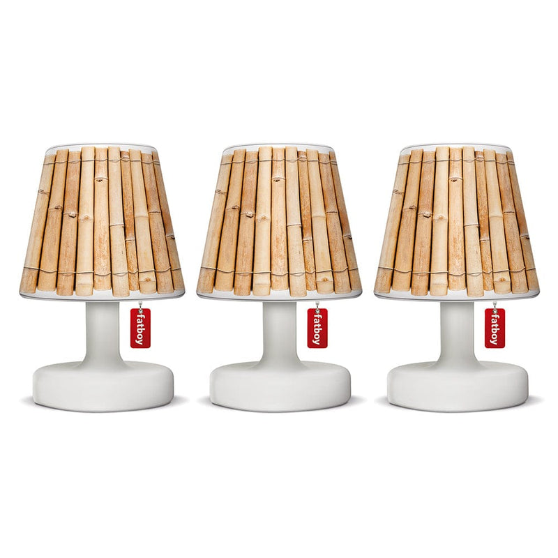 Fatboy Tafellampen Fatboy oplaadbare lamp, Edison The Mini (set van 3 lampjes) + gratis mini Cappie Bam Boo