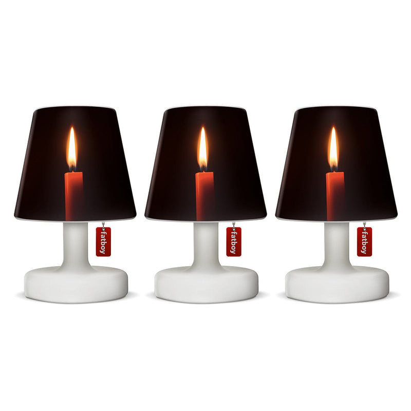 Fatboy Tafellampen Fatboy oplaadbare lamp, Edison The Mini (set van 3 lampjes) + gratis mini Cappie Candles (3 stuks) twv € 22,50