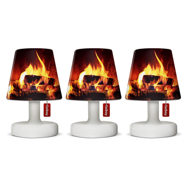 Fatboy Tafellampen Fatboy oplaadbare lamp, Edison The Mini (set van 3 lampjes) + gratis mini Cappie Fireplace (3 stuks) twv € 22,50