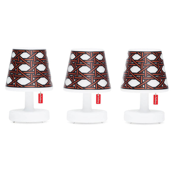 Fatboy Tafellampen Fatboy oplaadbare lamp, Edison The Mini (set van 3 lampjes) + gratis mini Cappies mikado pumpkin orange