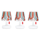 Fatboy Tafellampen Fatboy oplaadbare lamp, Edison The Mini (set van 3 lampjes) + gratis mini Cappies serpentine sky