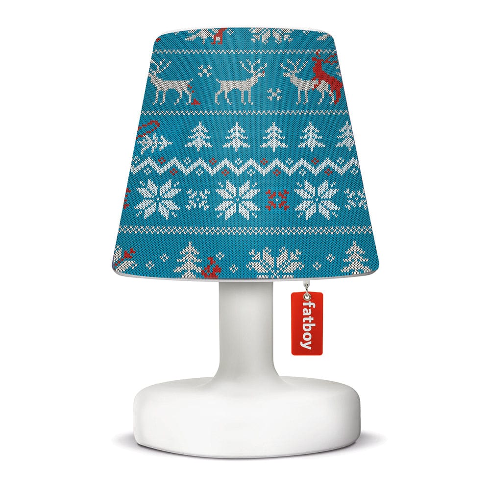 Fatboy Tafellampen X-Mas Naughty Knitty Fatboy Edison The Petit met gratis Cappie t.wv. € 17,50 of Treetopper t.w.v. € 20,-.