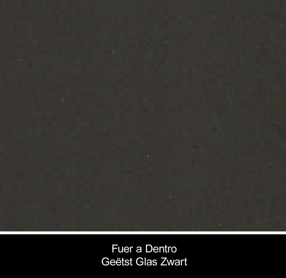 FueraDentro Tafel Electro Polished RVS / Glas zwart FueraDentro Doble eettafel 300 cm, Verkrijgbaar in meerdere kleuren.