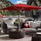 Glatz Aluminium stokparasols Glatz Fortello aluminium stokparasol. Leverbaar in verschillende afmetingen beschikbaar en keuze uit 67 stofkleuren.