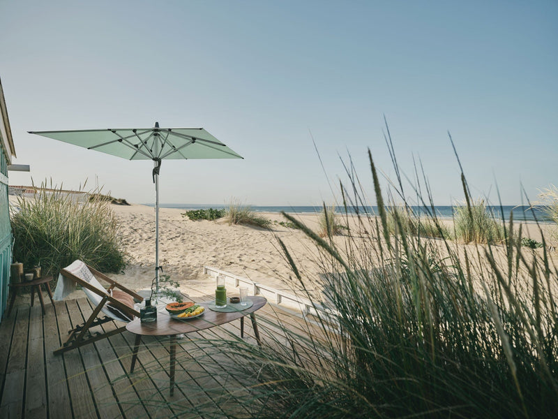 Glatz Aluminium stokparasols Glatz Fortino Riviera aluminium stokparasol, in verschillende afmetingen beschikbaar, Keuze uit 67 stofkleuren.