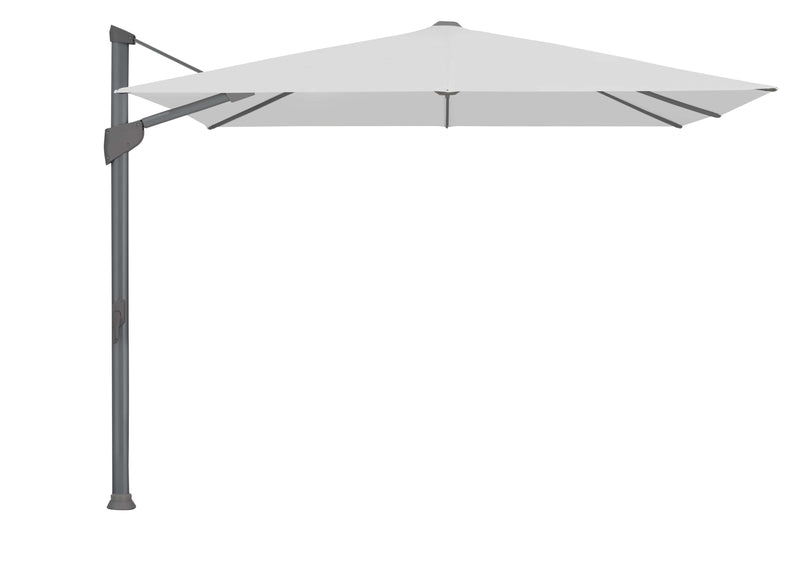 Glatz Zweefparasols Antraciet (Ral 7016) / 300x300cm / Klasse 4 (100% polyester 250g/m2) Glatz Fortano zweefparasol, in verschillende afmetingen beschikbaar, Keuze uit 67 stofkleuren.