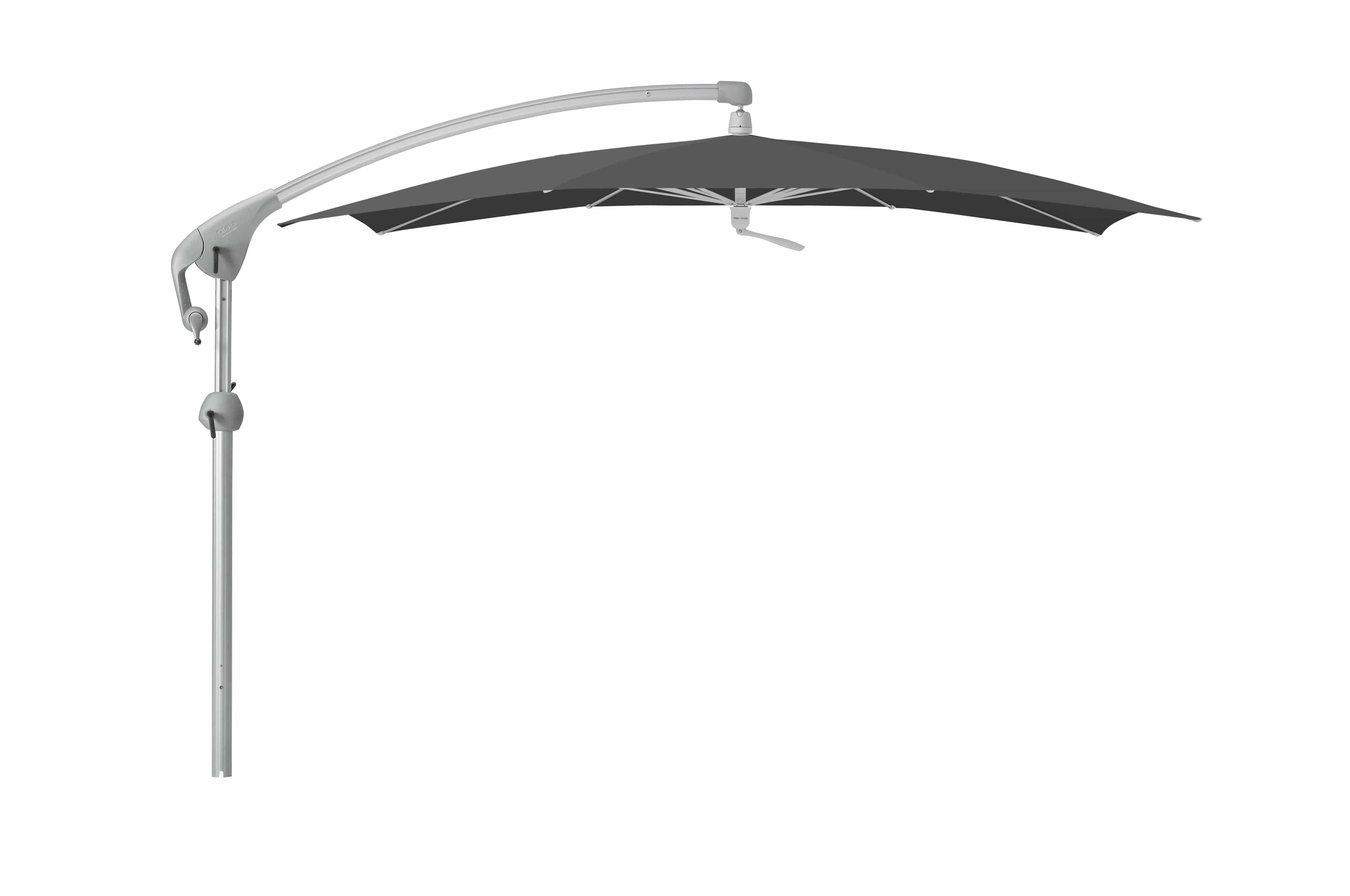 Glatz Zweefparasols Glatz Pendalex P+ zweefparasol, in hoogte verstelbaar, kantelbaar, afmeting ø300cm rond, Keuze uit 56 stofkleuren.