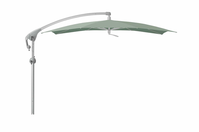 Glatz Zweefparasols Olive 588 Glatz Pendalex P+ zweefparasol, in hoogte verstelbaar, kantelbaar, afmeting ø350cm rond, Keuze uit 56 stofkleuren.