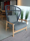 Gloster Gloster, Fern lounge highback chair showroom aanbieding