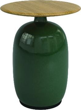 Gloster Salon-/bijzettafel Emerald Gloster Blow bijzettafel in de kleuren Coffee, Emerald en Smoke