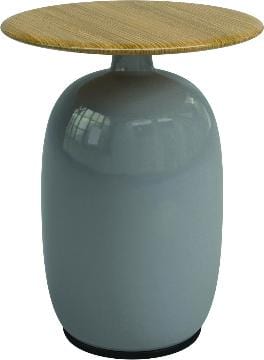 Gloster Salon-/bijzettafel Smoke Gloster Blow bijzettafel in de kleuren Coffee, Emerald en Smoke