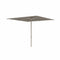 Royal Botania Aluminium stokparasols 275x275cm / Gepoedercoat aluminium sand / Capppuccino Royal Botania Parasol Bloom 275x275 cm