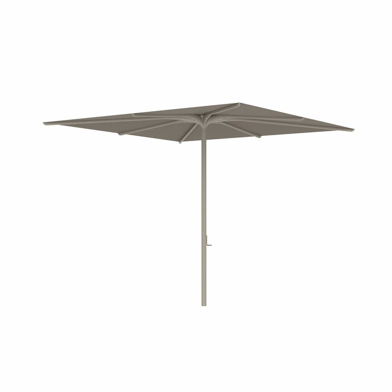 Royal Botania Aluminium stokparasols 275x275cm / Gepoedercoat aluminium sand / Capppuccino Royal Botania Parasol Bloom 275x275 cm