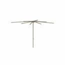 Royal Botania Aluminium stokparasols 275x275cm / Gepoedercoat aluminium sand / Wit Royal Botania Parasol Bloom 275x275 cm