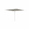 Royal Botania Aluminium stokparasols 275x275cm / Gepoedercoat aluminium wit / Capppuccino Royal Botania Parasol Bloom 275x275 cm