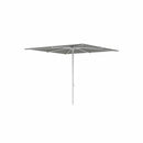 Royal Botania Aluminium stokparasols 275x275cm / Gepoedercoat aluminium wit / Rock Royal Botania Parasol Bloom 275x275 cm