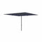 Royal Botania Aluminium stokparasols 340x340cm / Gepoedercoat aluminium antraciet / Navy Blue Royal Botania Parasol Bloom 275x275 cm