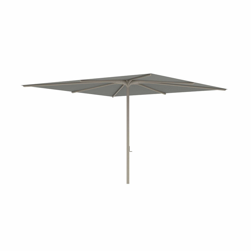 Royal Botania Aluminium stokparasols 340x340cm / Gepoedercoat aluminium sand / Rock Royal Botania Parasol Bloom 275x275 cm