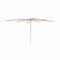 Royal Botania Aluminium stokparasols 340x340cm / Gepoedercoat aluminium wit / Ecru Royal Botania Parasol Bloom 275x275 cm