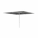 Royal Botania Aluminium stokparasols 340x340cm / Gepoedercoat aluminium wit / Zwart Royal Botania Parasol Bloom 275x275 cm