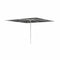 Royal Botania Aluminium stokparasols 340x340cm / Gepoedercoat aluminium wit / Zwart Royal Botania Parasol Bloom 275x275 cm