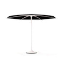 Royal Botania Aluminium stokparasols Gepoedercoat aluminium wit / Wit Royal Botania Parasol Palma