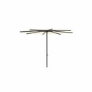 Royal Botania Aluminium stokparasols ø330cm / Gepoedercoat aluminium antraciet / Ecru Royal Botania Parasol Bloom 275x275 cm