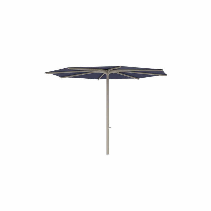 Royal Botania Aluminium stokparasols ø330cm / Gepoedercoat aluminium sand / Navy Blue Royal Botania Parasol Bloom 275x275 cm