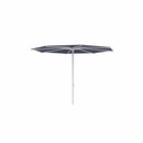 Royal Botania Aluminium stokparasols ø330cm / Gepoedercoat aluminium wit / Navy Blue Royal Botania Parasol Bloom 275x275 cm