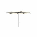 Royal Botania Aluminium stokparasols ø380cm / Gepoedercoat aluminium antraciet / Ecru Royal Botania Parasol Bloom 275x275 cm