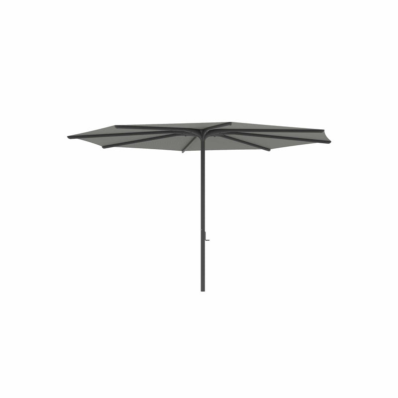 Royal Botania Aluminium stokparasols ø380cm / Gepoedercoat aluminium antraciet / Rock Royal Botania Parasol Bloom 275x275 cm