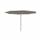 Royal Botania Aluminium stokparasols ø380cm / Gepoedercoat aluminium sand / Capppuccino Royal Botania Parasol Bloom 275x275 cm