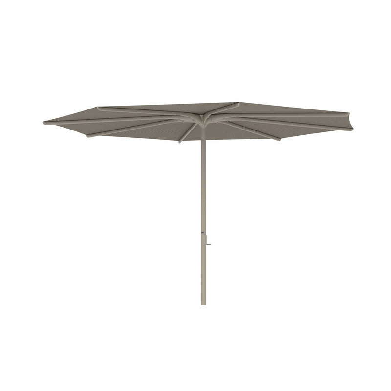 Royal Botania Aluminium stokparasols ø380cm / Gepoedercoat aluminium sand / Capppuccino Royal Botania Parasol Bloom 275x275 cm