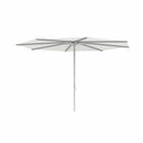 Royal Botania Aluminium stokparasols ø380cm / Gepoedercoat aluminium wit / Wit Royal Botania Parasol Bloom 275x275 cm