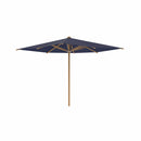 Royal Botania Houtstok parasols 300 x 300 cm / Navy Blue Royal Botania Shady, teakhouten stokparasol verkrijgbaar in diverse afmetingen en kleuren.